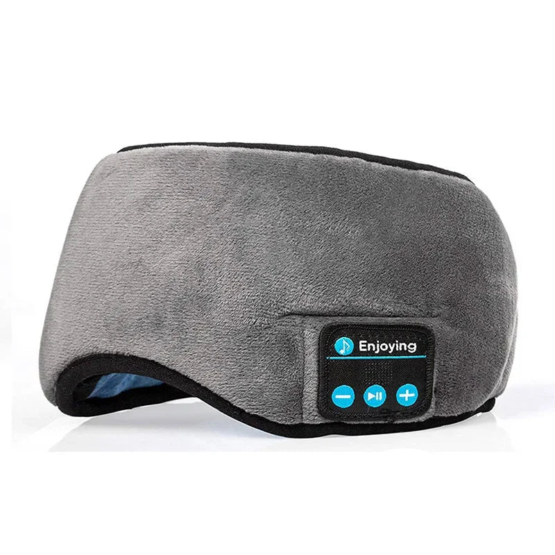 Auriculares Bluetooth de Sueño de Lujo y Máscara para los Ojos, 2en1 - Experiencia Musical Suave, Cómoda y Inalámbrica para una Relajación Máxima - Tripluto