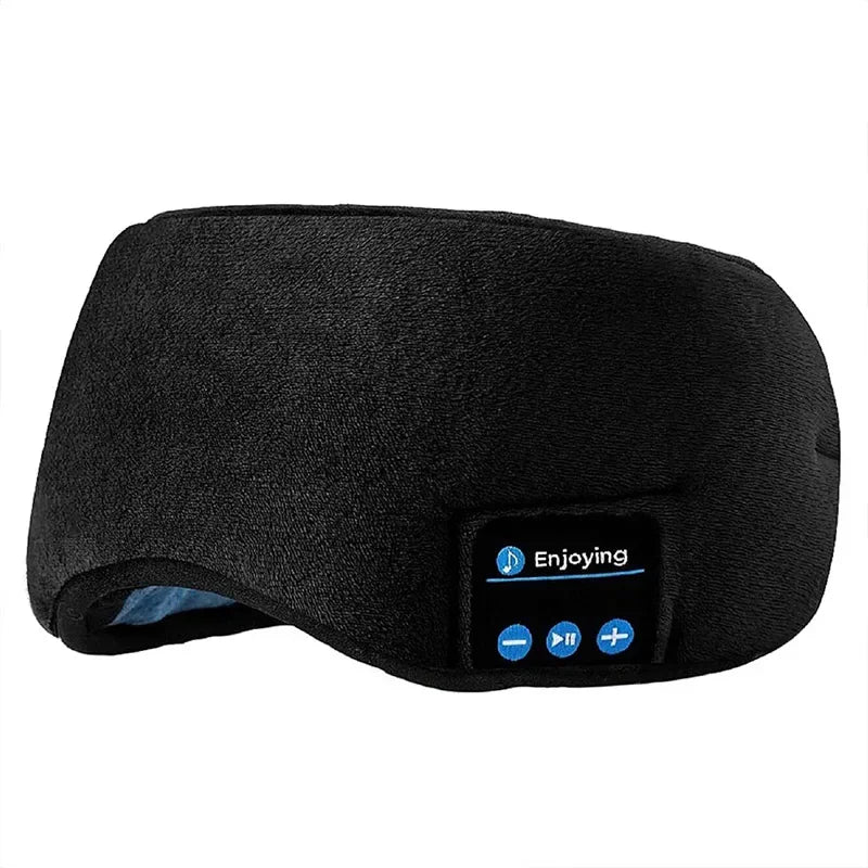 Auriculares Bluetooth de Sueño de Lujo y Máscara para los Ojos, 2en1 - Experiencia Musical Suave, Cómoda y Inalámbrica para una Relajación Máxima - Tripluto