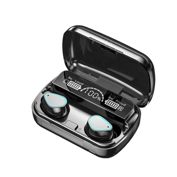 Auriculares inalámbricos avanzados Bluetooth 5.2 2024 con control táctil inteligente, diseño resistente al agua y cancelación de ruido – Auriculares perfectos para todos los smartphones - Tripluto