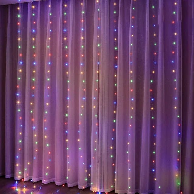 ✨ Cortina Cascada Luminosa Navideña - Edición 2024 ✨ - Tripluto
