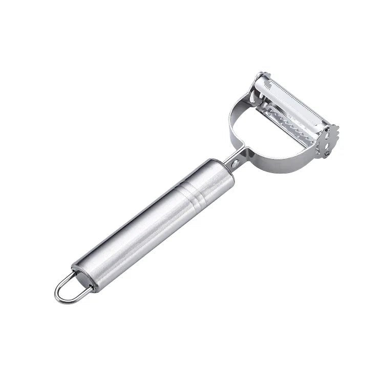 Multifunctional Kitchen Peeler Vegetable Fruit Peeler Stainless Steel Durable Potato Slicer Household Shredder Carrot Peeler - Tripluto