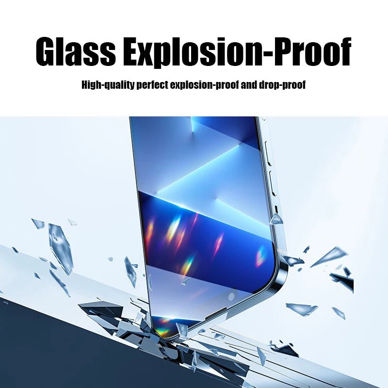 Protector de Pantalla de Vidrio Templado Ultimate 5 - Pack para iPhone. Película de Protección de Cobertura Total - Tripluto