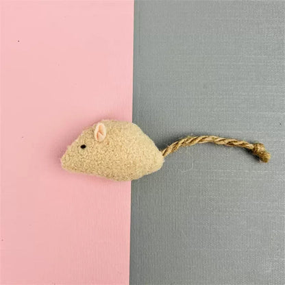 Ratones de Felpa Coloridos con Hierba Gatera - Tripluto